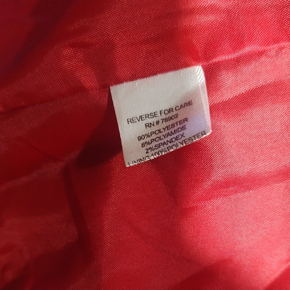 Erin London Red and Gold Snakeskin Jacket - Picture 5 of 5